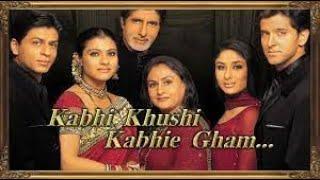 Kabhi Khushi Kabhi Gham Full HD Movie Shah Rukh Khan Hrithik Roshan Amitabh Bachchan Kajol #film