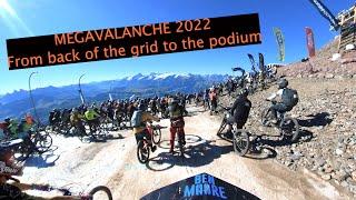 Megavalanche 2022. From 104th to PODIUM