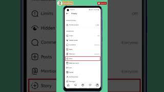 Instagram story ko gallery me save kaise kare How to save instagram story in gallery #instagram