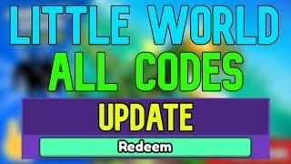 New Little World Codes  Roblox Little World Codes April 2024