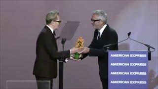 Gary Oldman presents Alfonso Cuarón with Visionary Award at PSIFF