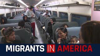 A look at migrants journey from New Jersey to NYC  Migrants in America