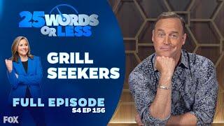 Grill Seekers  25 Words or Less Game Show - Full Episode Matt Iseman vs Amanda Seales S4 Ep 156