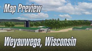 Weyauwega Wisconsin - A Dairy Farmers Dream - Map Preview