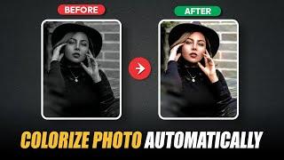 How To Color Black & White Photos in Phone FREE TOOL to Automatic Black & White Photos