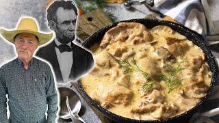 Making President Lincolns Favorite Meal  Chicken Fricassee