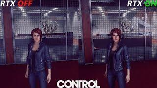 Control 4K Ultra Settings RTX ON VS OFF Graphics Comparison  RTX 2080 Ti