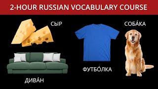 2-Hour Russian Vocabulary Course Learn 500 Russian Words for Beginners with Pictures