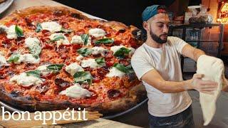 Brooklyn’s Hottest Pizzeria is Reinventing The New York Slice  On The Line  Bon Appétit