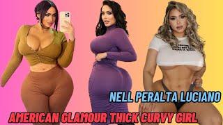 Nell Peralta Luciano American Curvy Plus-Size Model Glamour Brand Ambassador Biography Facts