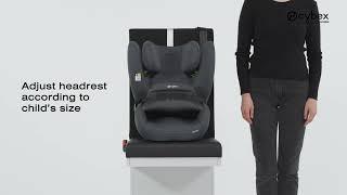 How to Adjust the Headrest I Pallas B i-Size Car Seat I CYBEX