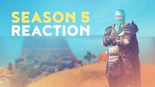 SEASON 5 REACTION Fortnite Battle Royale