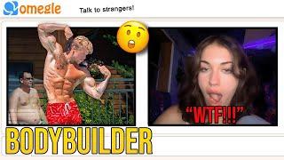 BODYBUILDER GOES ON OMEGLE... Dad Bod or Fit Bod Asking girls Pt2