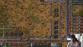 Factorio Purple and Black Research and Exploring