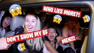 Lie Confessions Street Interview & Who lies more MEN or WOMEN?