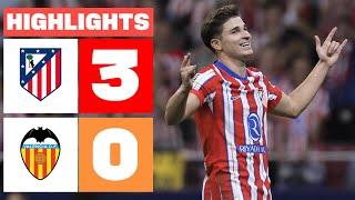 ATLÉTICO DE MADRID 3 - 0 VALENCIA CF  HIGHLIGHTS LALIGA EA SPORTS