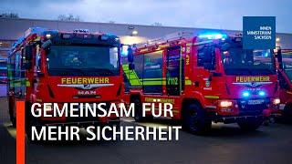 Vier neue HLF 20 Feuerwehr-Fahrzeuge für Rötha Bennewitz und Großpösna