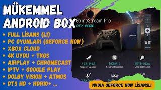 MÜKEMMEL ANDROID BOX ROCKTEK RTX5000... BİLGİSAYAR OYUNLARI  4K UYDU  IPTV  YOUTUBE BLURAY...