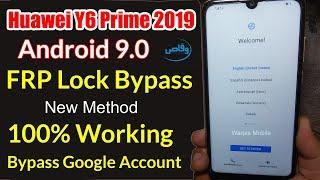 Huawei 9.0 FRP Unlock  Without PC  Huawei Y6 Prime 2019 mrd-lx1f Frp bypass by waqas mobile