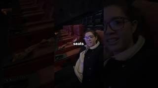 Testing movie theater seats that MOVE