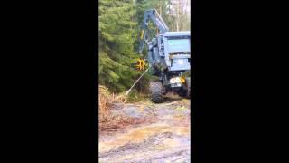 Logman 811 FC with Fixteri Energy wood harvesting