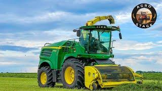 СЕНАЖ 2024 Комбайн John Deere 8300i и МНОГО другой ТЕХНИКИ Очень ХОРОШАЯ масса Кузов за 5 МИНУТ