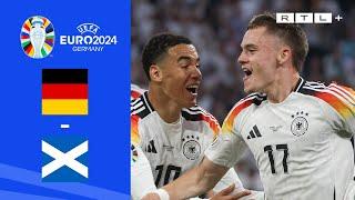 Deutschland vs. Schottland - Highlights  EURO 2024  RTL Sport