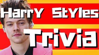 HARRY STYLES QUIZ Can you answer all 13 Harry Styles trivia questions?