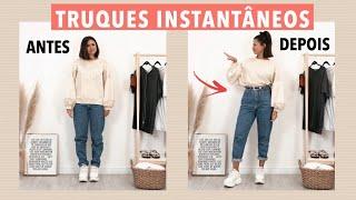 Truques simples que vão TRANSFORMAR SEUS LOOKS em segundos - Viihrocha