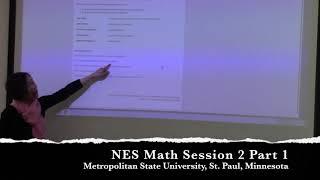 NES Math Session 2 Part 1