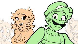 How Luigi and Daisy Started Dating - Mario ANIMATIC