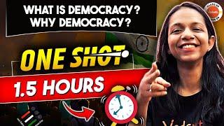 What is Democracy? Why Democracy? One Shot  Class 9 SST   Surabhi Mam  CBSE 2025