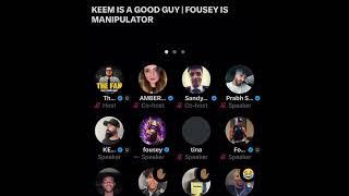 Keemstar VS FouseyTube Fight  - FULL - Twitter Space