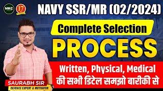 NAVY SSRMR SELECTION PROCESS 2024  AGNIVEER NAVY SSR MR 22024 SELECTION PROCESS  NAVY SSR EXAM