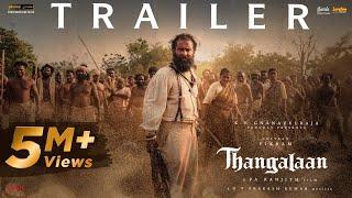 Thangalaan - Trailer Telugu  Chiyaan Vikram  K E Gnanavelraja  Pa Ranjith  G V Prakash Kumar