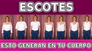 ESCOTES y el efecto que generan en tu cuerpo  Asesoría de imagen.