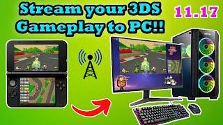 Stream your 3DS Footage to PC Wirelessly SnickerStream Guide for 11.17