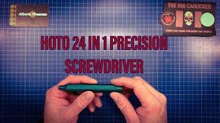 A Review Of The Hoto 24 in 1 Precision Screwdriver