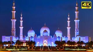 Sheikh Zayed Grand Mosque Abu Dhabi Day & Night Views Full Tour in 4K Worlds Beautiful Mosque