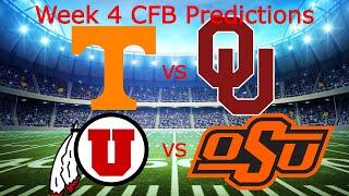 My College Football Week 4 Predictions