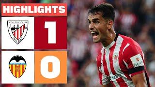 ATHLETIC CLUB 1 - 0 VALENCIA CF  HIGHLIGHTS LALIGA EA SPORTS