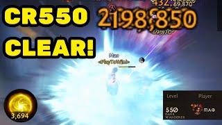 CHALLENGE RIFT 550 FIRST CLEAR NO TOWER NON-WHALE Diablo Immortal