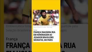 Onde fica Rua em Paris homenageia jogador brasileiro #shortsvideo #paris #futebol