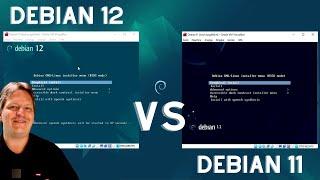 Debian 12 ist da Einfache Installation und Vergleich mit Debian 11