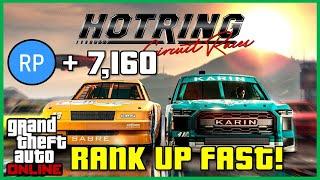 UNLIMITED SOLO RP METHOD  RANK UP FAST  4x RP On Hotring Races  GTA 5 Online Tutorial #gta