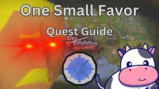 OSRS One Small Favor Quest Guide