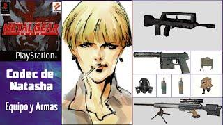 Natasha - Equipo y Armas - Todos sus CODEC - Metal Gear Solid 1