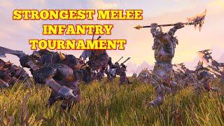 Strongest Melee Infantry Tournament. Total War Warhammer 2