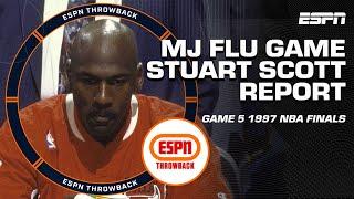 FROM THE VAULT Stuart Scott reporting on Michael Jordans flu game ⏮️  ESPN Throwback