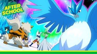 Battling Articuno in a Freezing Raid ️  Pokémon Ultimate Journeys  Netflix After School